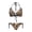Autumn Leaf Camouflage Pattern, variant on Women's Woodland Camo Halter Neck Bikini Set - Two Piece Triangle Swimsuit with Tie Side Bottoms - Sexy Quick Dry Swimwear for Beach & Pool Vacation