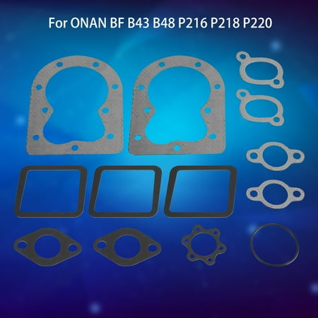 Replace Spider Gasket Engine Repair Kit 13pcs Replacement Engine Gaskets Repair Kit Replaces for ONAN BF B43 B48 P216 P218 P220 ()