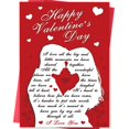 thumbnail image 1 of Tarjeta de San Valentín MqmRyeto Romantic for Him Her, 1 of 7