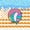 Volleyball, variant on Homewish Baseball Ice Cream Drip Twin Quilt Set,Waffle Us Flag Twin Coverlet Set,2 Pieces