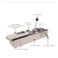thumbnail image 3 of Harness Terminal Pull Tester Machine Manual Tensile Testing Machine Horizontal Digital Display Force Gauge Test Bench ,Easy to Use, 3 of 5