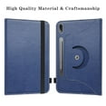 thumbnail image 6 of Labanema Compatible with Lenovo Tab P12 Pro Rotating Case,360 Degree Rotary Stand With Cover [Auto Wake/Sleep] for Lenovo Tab P12 Pro (TB-Q706F /TB-Q706Z) 12.6" Tablet,Blue, 6 of 6