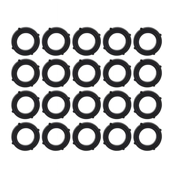 Garden Hose Washers Rubber Seals,Self Locking Tabs Keep Washer Firmly Set Inside Fittings for and Water Faucet(20 Pieces)