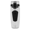 thumbnail image 1 of 1000ml/32oz Fruit Infusing Infuser Water Bottle Plastic Sports Detox Health black, 1 of 10