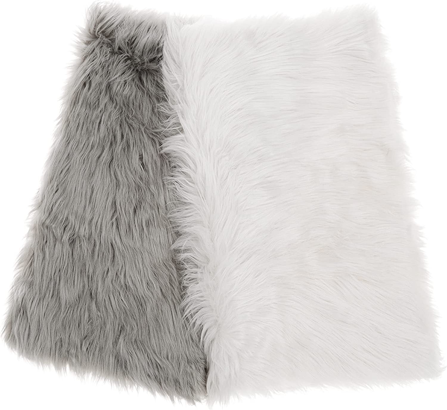 Faux Fur Newborn Photography Props by First Landings - Set of 2 Ultra Soft Faux Furs - Baby Photoshoot Props - Baby Photo Props - Photo Props for Babies - Newborn Faux Fur Photography Prop