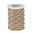 thumbnail image 2 of 5 Rolls Christmas Ribbon 1.5 inch Wide Decorative Ribbon for Gift Wrapping and Holiday Decorations Vintage Flowers and Hens, 2 of 7
