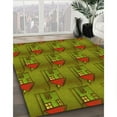 thumbnail image 2 of Ahgly Company Indoor Round Patterned Pistachio Green Area Rugs, 6' Round, 2 of 6