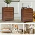 thumbnail image 6 of Wirrytor 3 Drawer for Bedroom, Farmhouse Dresser with Storage Chests of Drawers with Drawer Slides, Rustic Style, 6 of 9