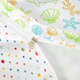 thumbnail image 4 of Castle Fairy Simple Outline Shark Reef Sketch Bedding,Neon Line Ocean Creature Repeat Print Duvet Cover Full,Lime Cyan,Reversible,3pcs,No Comforter,1 Duvet Cover and 2 Pillowcases, 4 of 6
