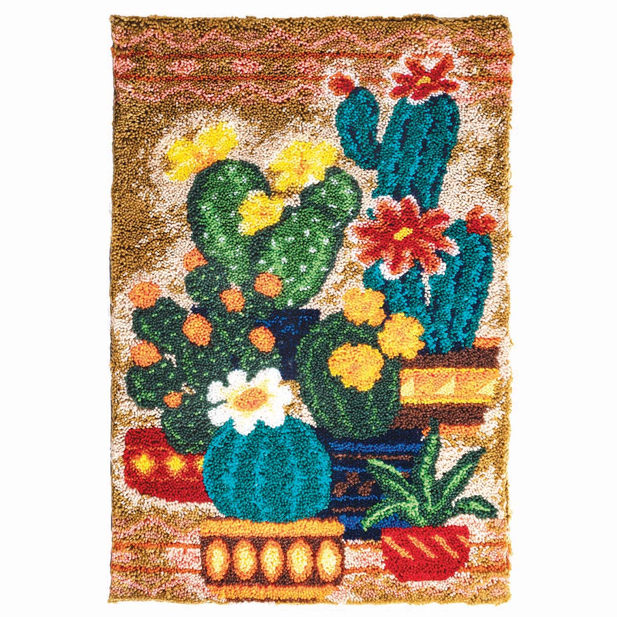 Herrschners® Potted Cacti Latch Hook Kit