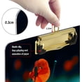 thumbnail image 4 of FMSHPON Red Poppy Clipboard Hardboard Wood Nursing Clip Board and Pull for Standard A4 Letter 13x9 inches, 4 of 7