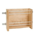 thumbnail image 1 of Rev-A-Shelf 10 inch Pantry Cabinet Door Mount Foil Rack, Natural Maple, 1 of 5