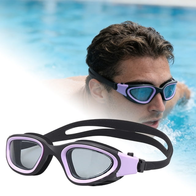 BotaniNest Large Adult Swimming Goggles With Wide Panoramic View Fog For And