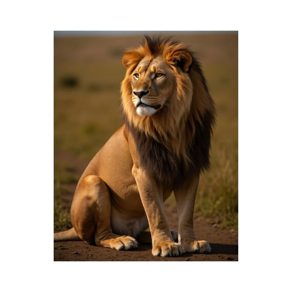 Paint by Numbers Kit for Adults, Regal Majestic Lion Portrait Paint by Numbers, Easy Paint by Numbers Kit for Adults Beginner, DIY Adult Paint by Number Kits on Canvas, Home Decor