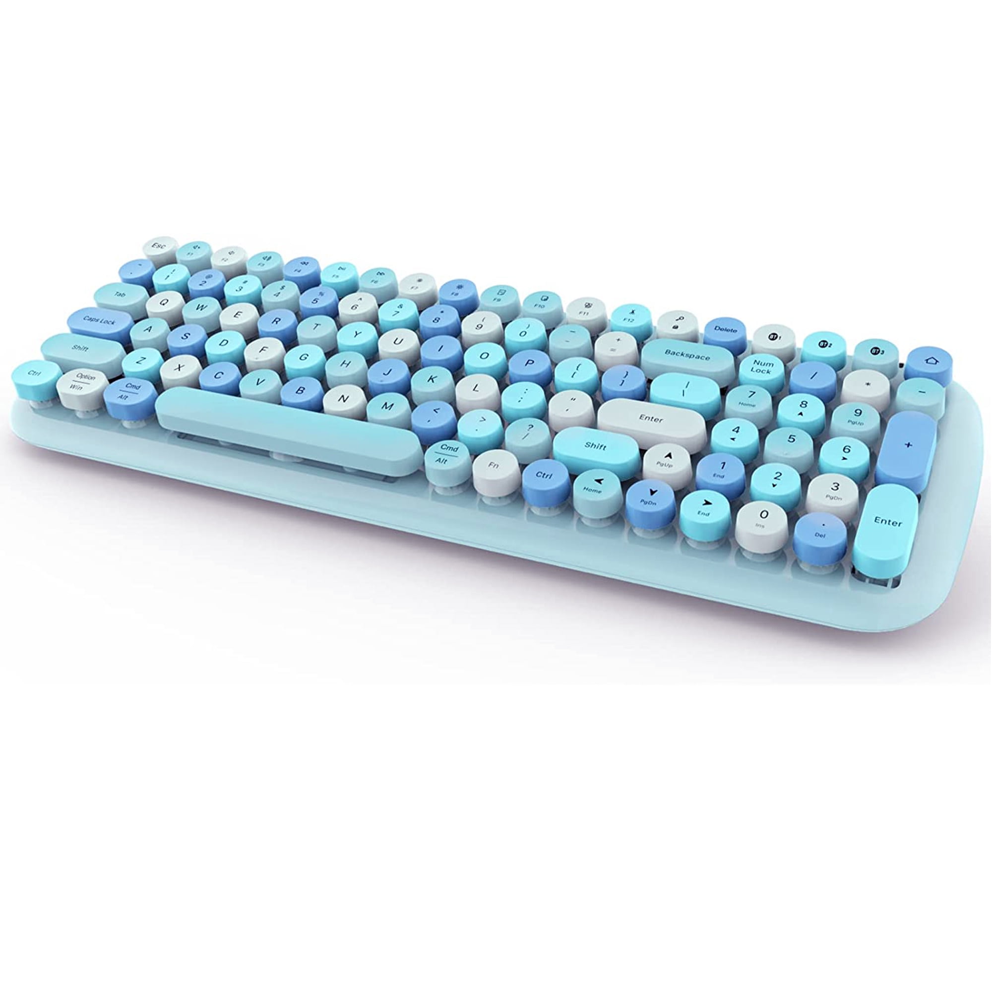 MOFII Bluetooth Keyboard Wireless Aesthetic Keyboard Colorful Keyboard