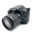 thumbnail image 2 of Canon EOS Rebel T6 Digital SLR Camera Kit with EF-S 18-55mm f/3.5-5.6 is II Lens (Black), 2 of 8
