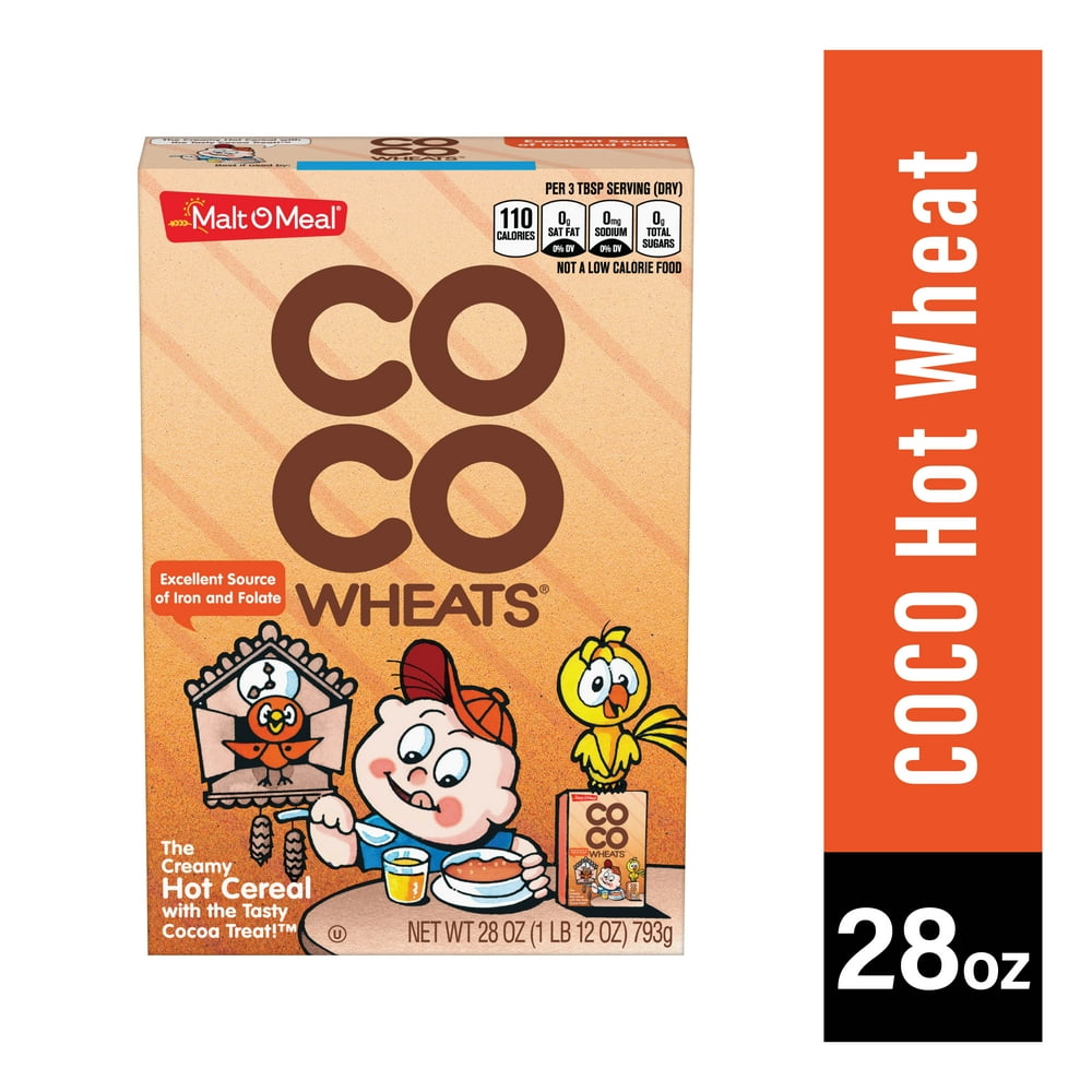 Coco Wheats®, Original MaltOMeal Coco Wheats Breakfast Cereal, Quick