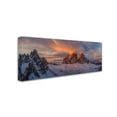 thumbnail image 2 of Trademark Fine Art Landscape Canvas Art ' The Story Of The One Sunrise ' by Valeriy Shcherbina, 2 of 3