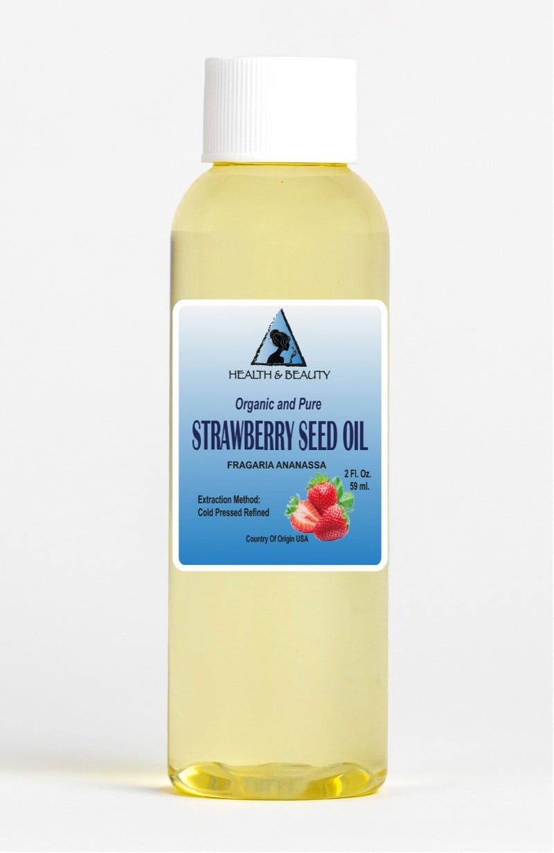 Strawberry seed oil refined organic by h&b oils center 100 pure