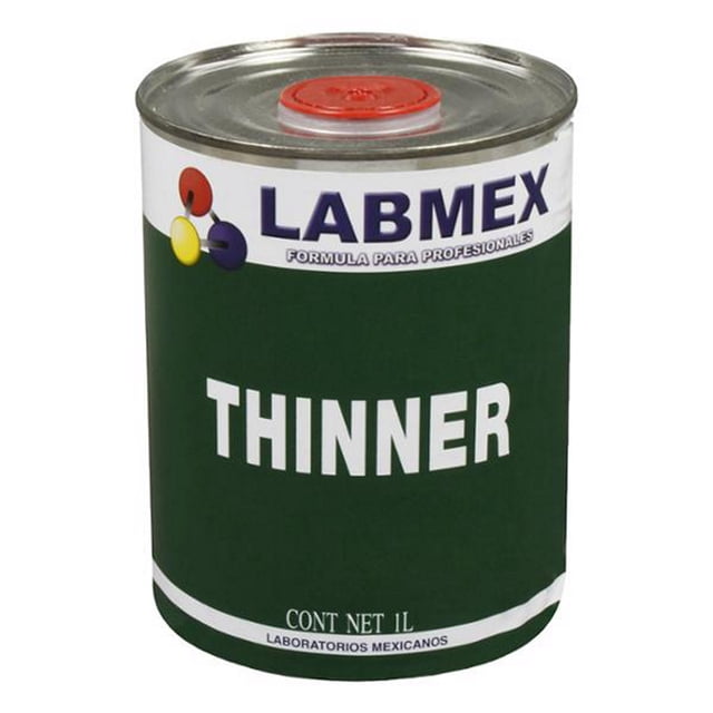 LABMEX Thinner Americano Berel 1L - Diluyente de Secado Rápido para Esmaltes y Lacas
