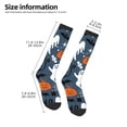 thumbnail image 2 of Xecao Halloween Print Compression Socks for Both Men And Women for Running, Travel, Flight, Nurse, 2 of 6