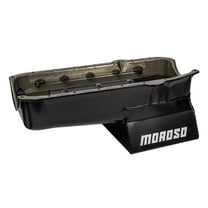 Moroso 20201 8.25" Oil Pan SB Chevy With Passenger-Side Dipstick