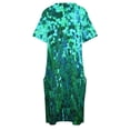 thumbnail image 4 of Vestido de lentejuelas holgado con bolsillos para mujer y niña elegante vestido de fiesta de verano, 4 of 6