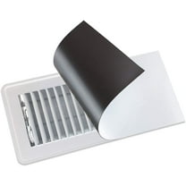 Flexible Magnets - Strong Magnetic Vent Covers for Ceiling 8X15 Inch - 30 Mil Thick Magnet Air Vent Covers for Standard Air Registers - for RV, Home HVAC, AC - (6)