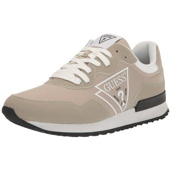 Guess Men's Adder Sneaker, Taupe Multi 240, 13
