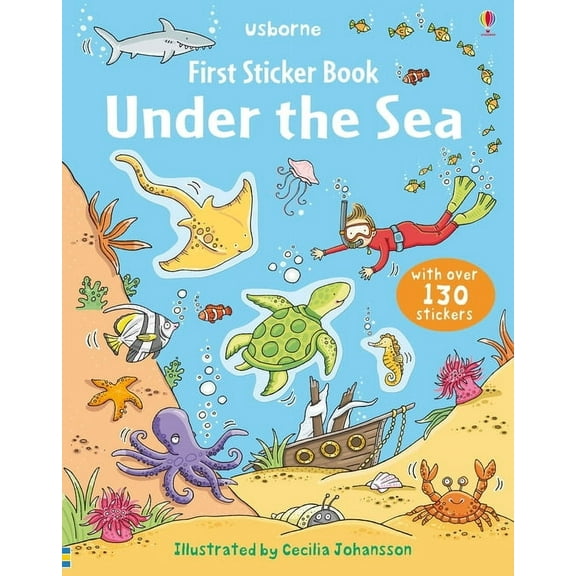 First Sticker Books First Sticker Book Under the Sea, (Paperback)