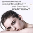 thumbnail image 2 of Inteprter Auriculares Bluetooth de conducción ósea 12 horas de música y llamadas Audición de conducción ósea impermeable Cables de audio/vídeo, 2 of 6