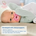 thumbnail image 6 of (3 pack) MAM Comfort Pacifier, 0-3 Months, Girl, 2 pack, 6 of 8