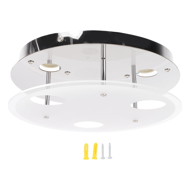 Lámpara de techo moderna GU10 con casquillo redondo y empotrado, lámpara de techo para dormitorio, sala de estar, 85?265V