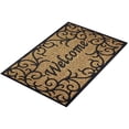 thumbnail image 2 of New Welcome Home Floor Mat Printed Crystal Velvet Doormat Bathroom Bathroom Absorbent Pad Polyester Carpet,D,Polyester Fiber, 2 of 7