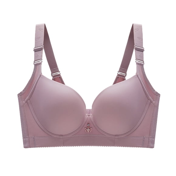 Clearance Sale 2025 Bra Women's Sexy And Comfortable Large Breathable Thick And Thin Back No Steel Ring Uphold Gathering Bra