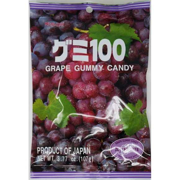 Grape Gummy Candy, 107g