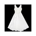 thumbnail image 4 of Flower Girls Dress Off White Wedding Veil First Communion 6, 4 of 7