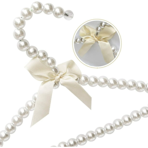 Cintres à Perles Pour Bébé - Support Avec Ruban - Avec Ruban - Nœuds à