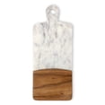 thumbnail image 2 of Hashcart Handmade Marble & Wood Cutting Board for Kitchen Decor, 2 of 5