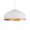 White / Copper, variant on Kuzco Lighting 49117 Helena 17" Wide Pendant - Gold