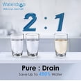 thumbnail image 4 of Filtro de agua Waterdrop D6 de ósmosis inversa 600 GPD para debajo del fregadero, 4 of 9