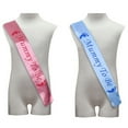 thumbnail image 3 of Flmtop Baby Shower Sash Party Decoration Mom To Be/Grandma/Auntie/Nanny/Big Sister Pink, 3 of 10