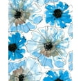 thumbnail image 2 of Velasquez, Deborah 12x14 White Modern Wood Framed Museum Art Print Titled - Water Blossoms I, 2 of 4