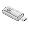 thumbnail image 2 of Lector tarjetas 2 en 1 5 Gbps OTG Type-C a USB 3.0 TF para iPhone (Plata), 2 of 5