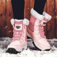 thumbnail image 1 of Botas de nieve cálidas y gruesas de caña alta, zapatos de algodón, botas ligeras de talla grande para mujer Wmkox8yii ghj2246, 1 of 9