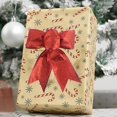 thumbnail image 4 of 8 Pcs Glitter Christmas Wreath Bow Christmas Tree Ornaments Bows, 4 of 5