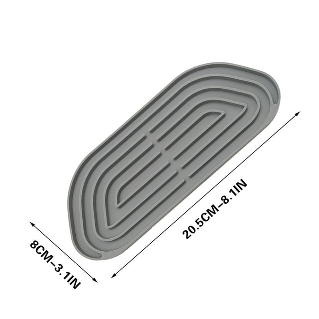 Plateau Distributeur d'Eau Pliable Taille Ajustée Tapis d'Égouttement pour Machine à Café