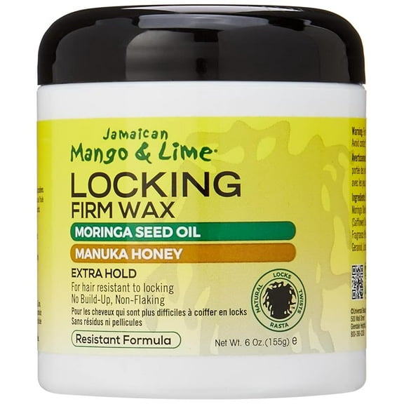 Jamaican Mango & Lime Locking Firm Hair Wax 6 oz