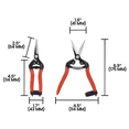 thumbnail image 5 of Zenport H300C Harvest Shear, Long Curved Blade, 2 Inch Carbon Steel Blades, Red, 5 of 5
