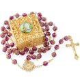 thumbnail image 2 of WHLHMK Chapelet Catholique avec Boîte à Bijoux en Métal, 2 of 5